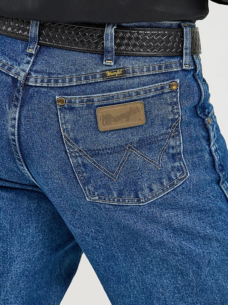 jean de corte vaquero george strait de corte relajado denim piedra de peso pesado