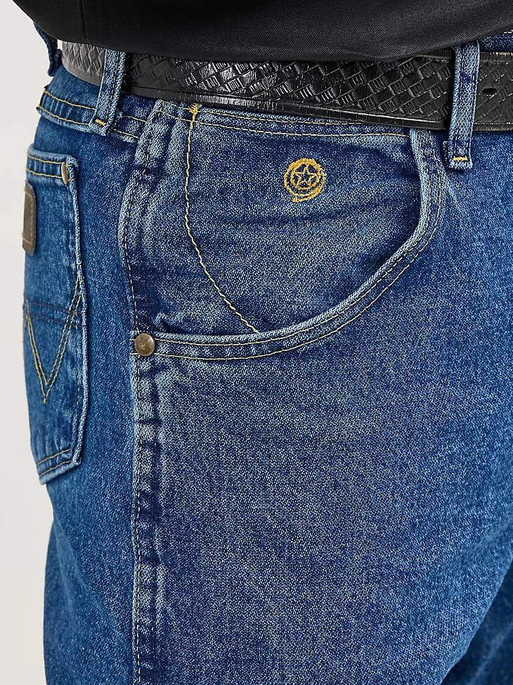 jean de corte vaquero george strait de corte relajado denim piedra de peso pesado