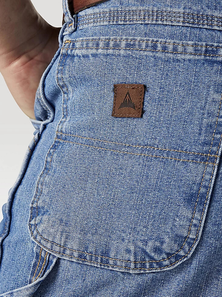 vaqueros de carpintero wrangler rugged wear vintage indigo