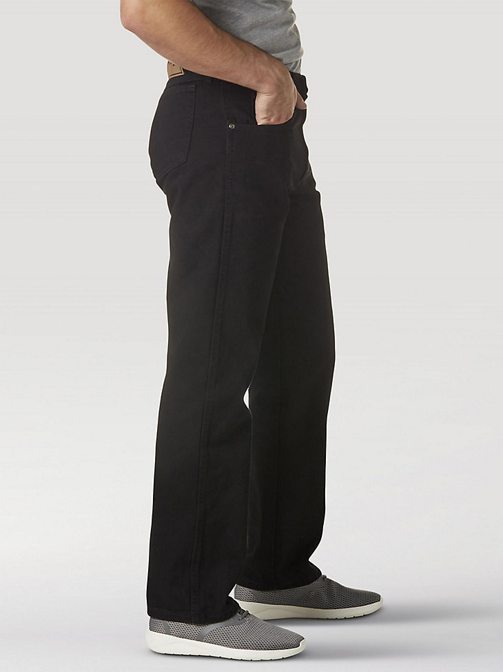 vaqueros wrangler rugged wear relaxed fit negros