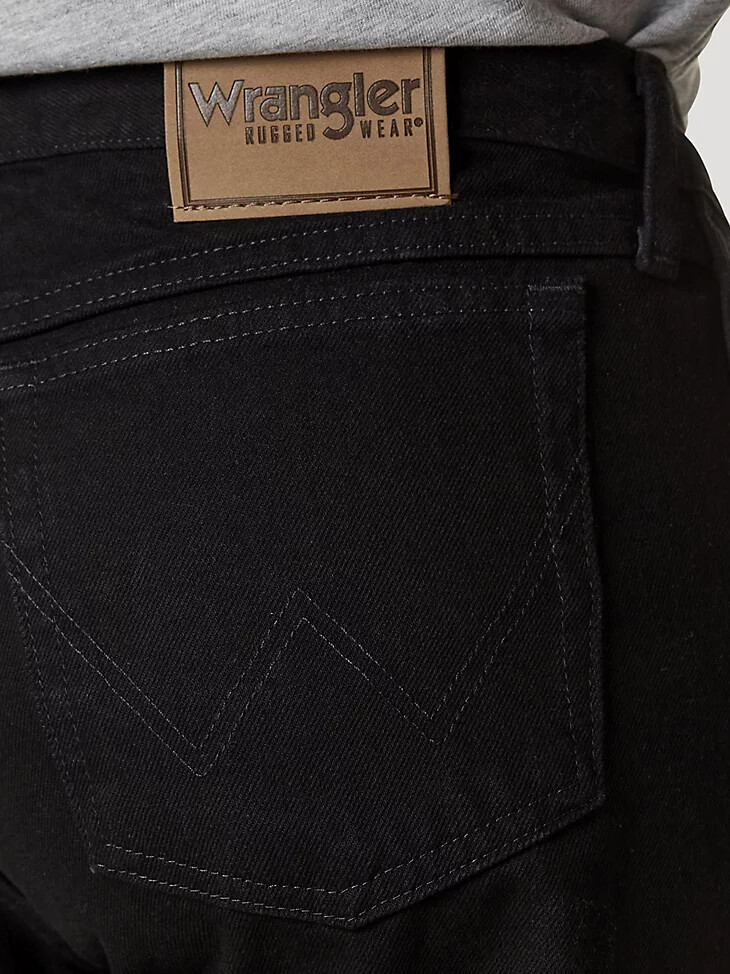 vaqueros wrangler rugged wear relaxed fit negros
