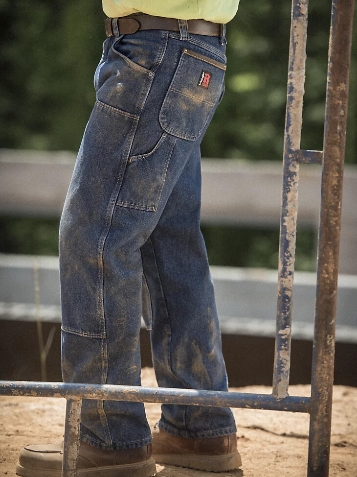 wrangler riggs workwear utility jean antique indigo