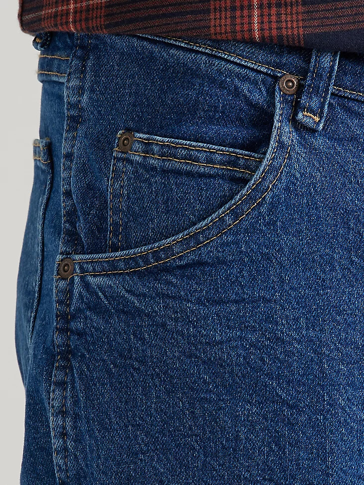 wrangler comfort solutions series comfort fit jean dark flex