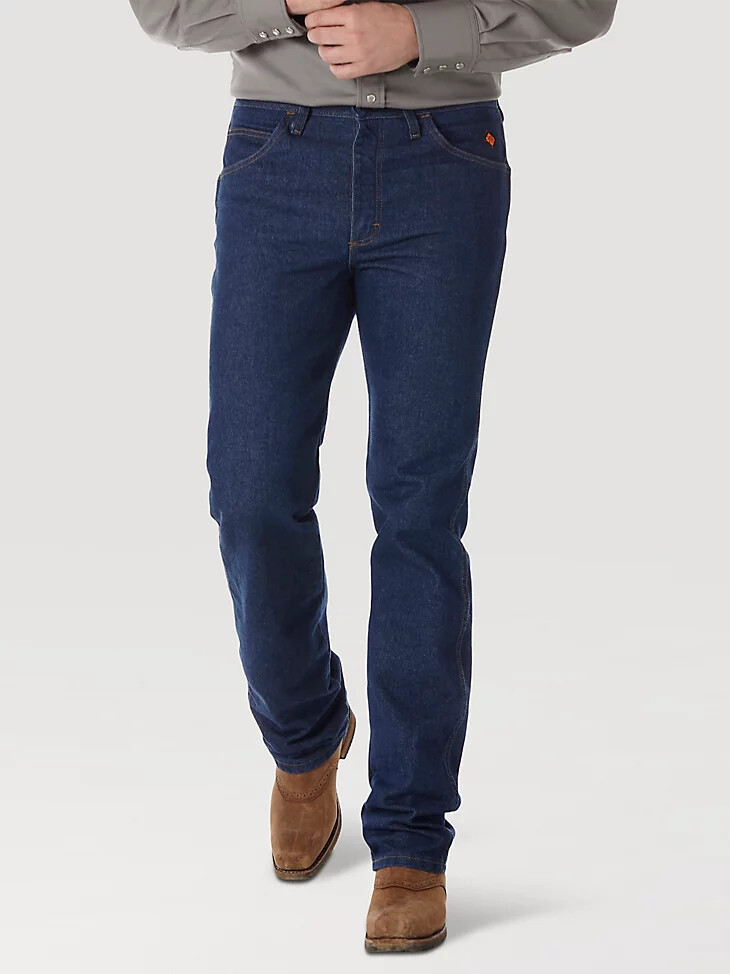 prelavado de jeans wrangler fr ignífugos y ajustados
