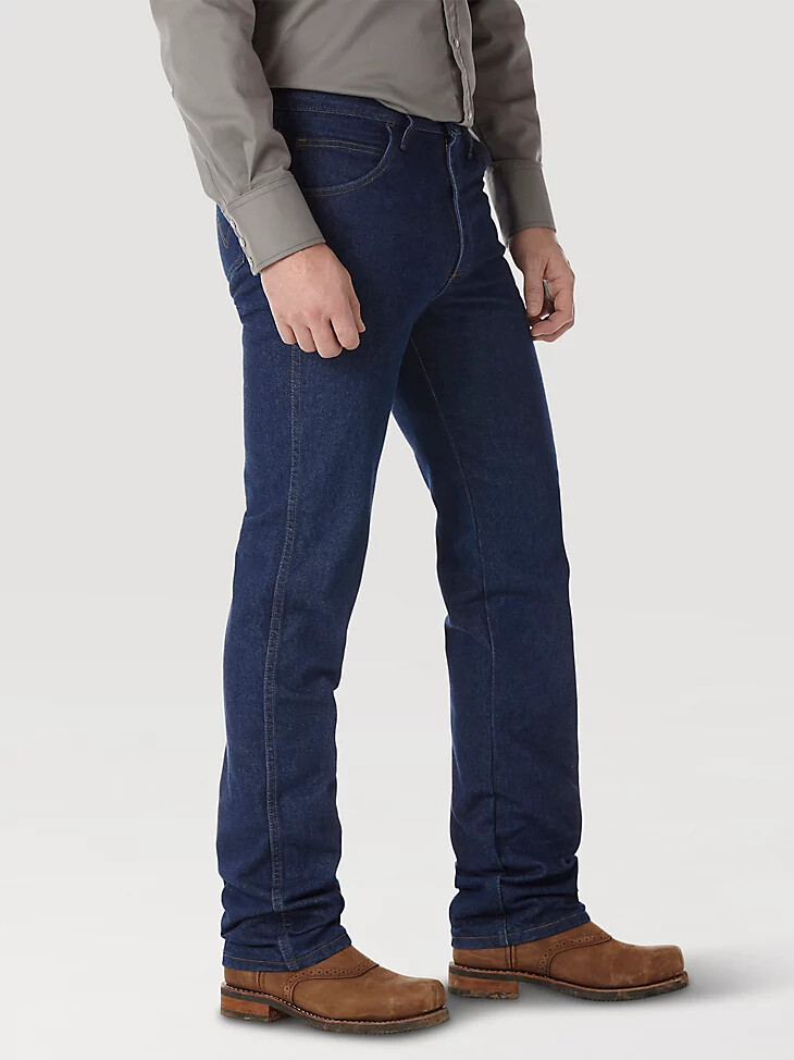 prelavado de jeans wrangler fr ignífugos y ajustados