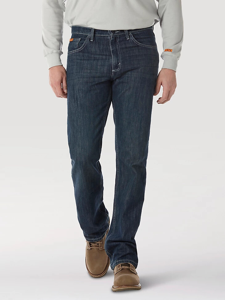 jean wrangler fr resistente al fuego 20x bootcut wd wash
