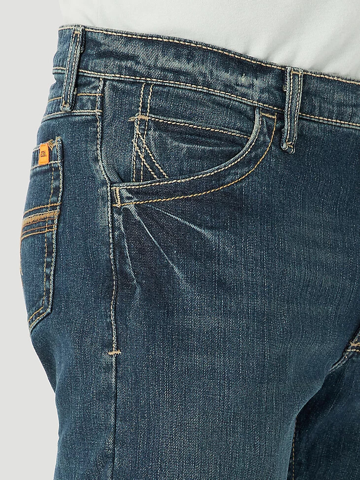 jean wrangler fr resistente al fuego 20x bootcut wd wash
