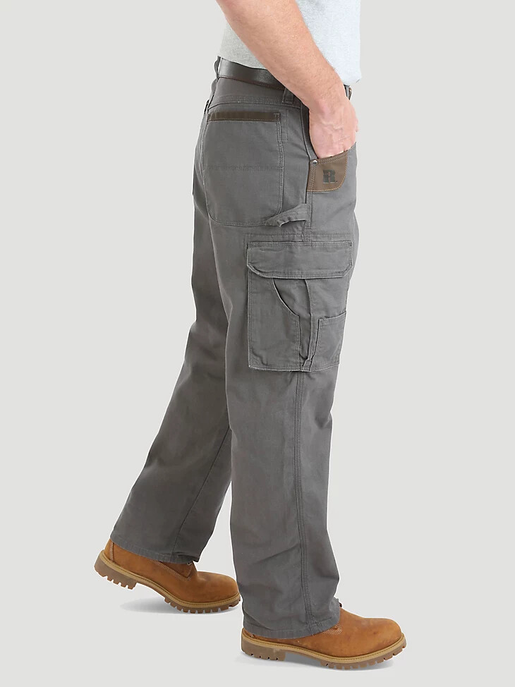 pantalón ranger ligero y de confort avanzado wrangler riggs workwear color carbón