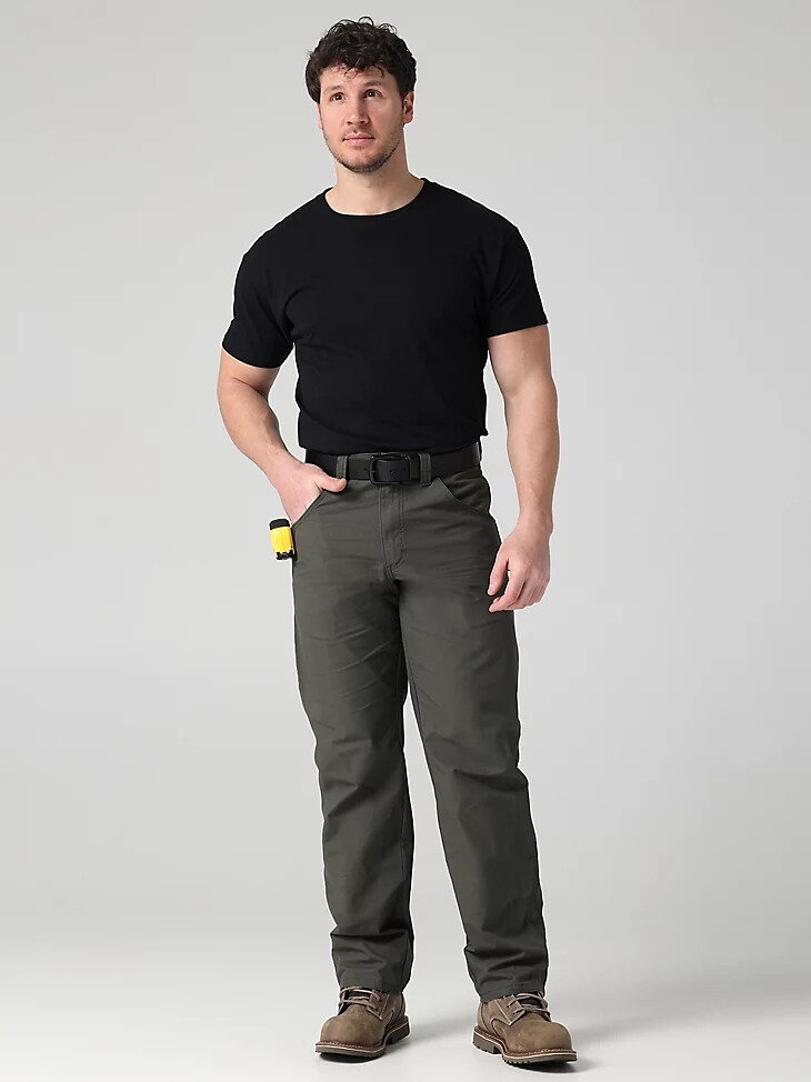 pantalón técnico de ropa de trabajo wrangler loden