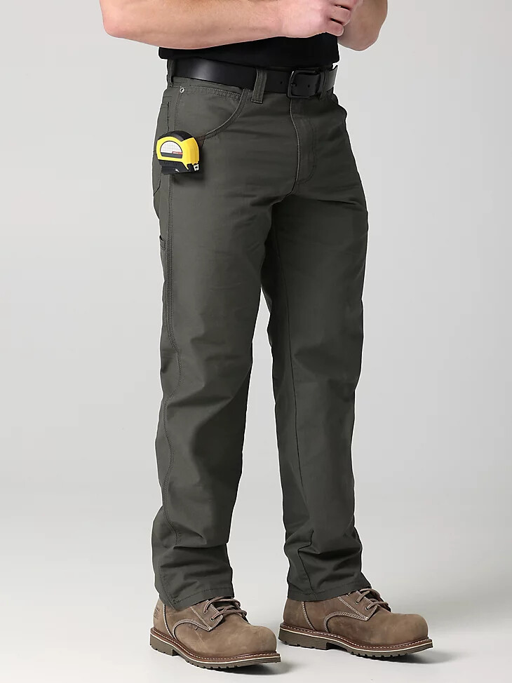 pantalón técnico de ropa de trabajo wrangler loden