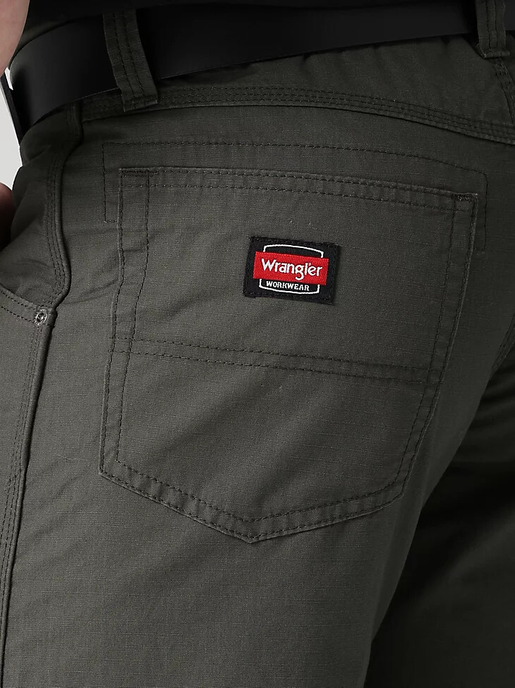 pantalón técnico de ropa de trabajo wrangler loden