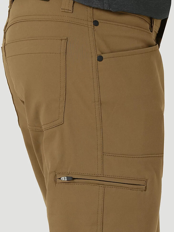 pantalón utilitario wrangler atg cliff side para hombre kelp