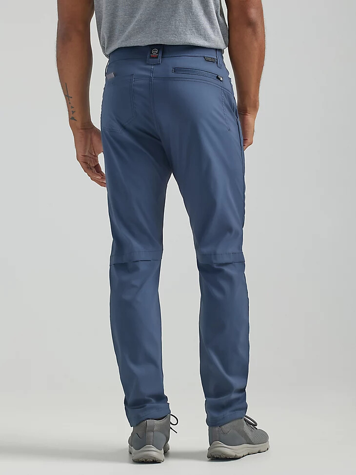 pantalones deportivos wrangler atg wyoming trail para hombre color azul noche