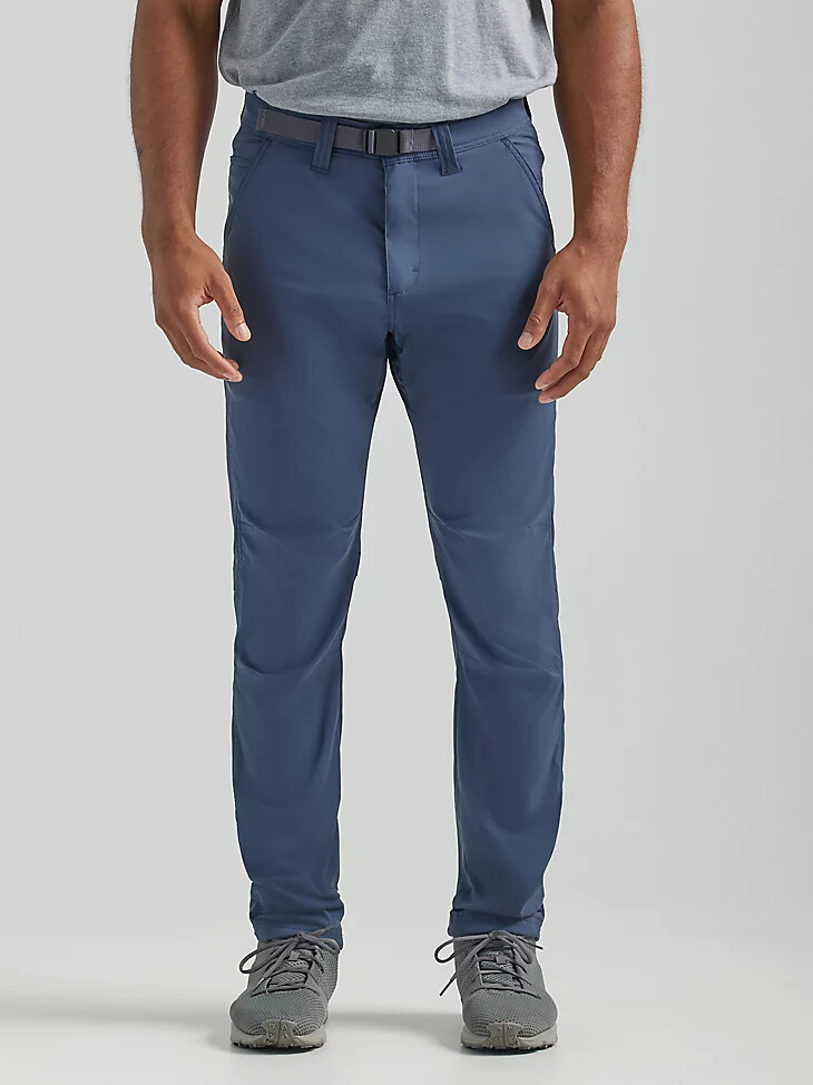 pantalones deportivos wrangler atg wyoming trail para hombre color azul noche