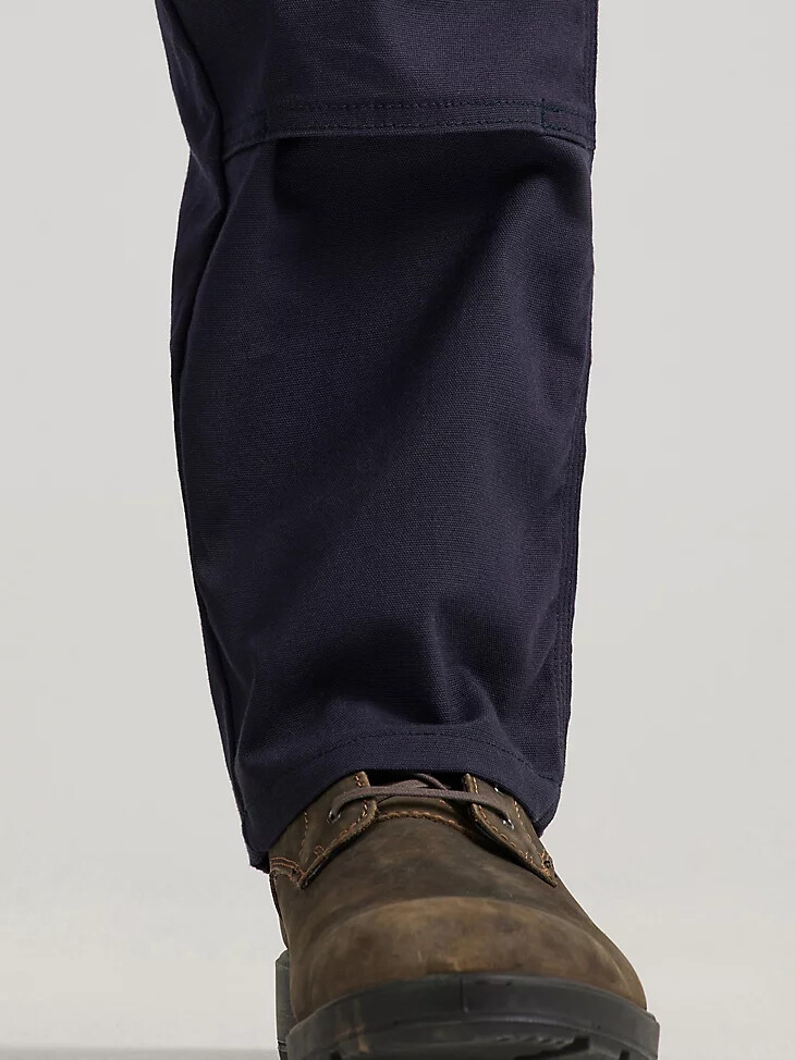 pantalón ranger holgado wrangler fr ignífugo ripstop elástico azul marino