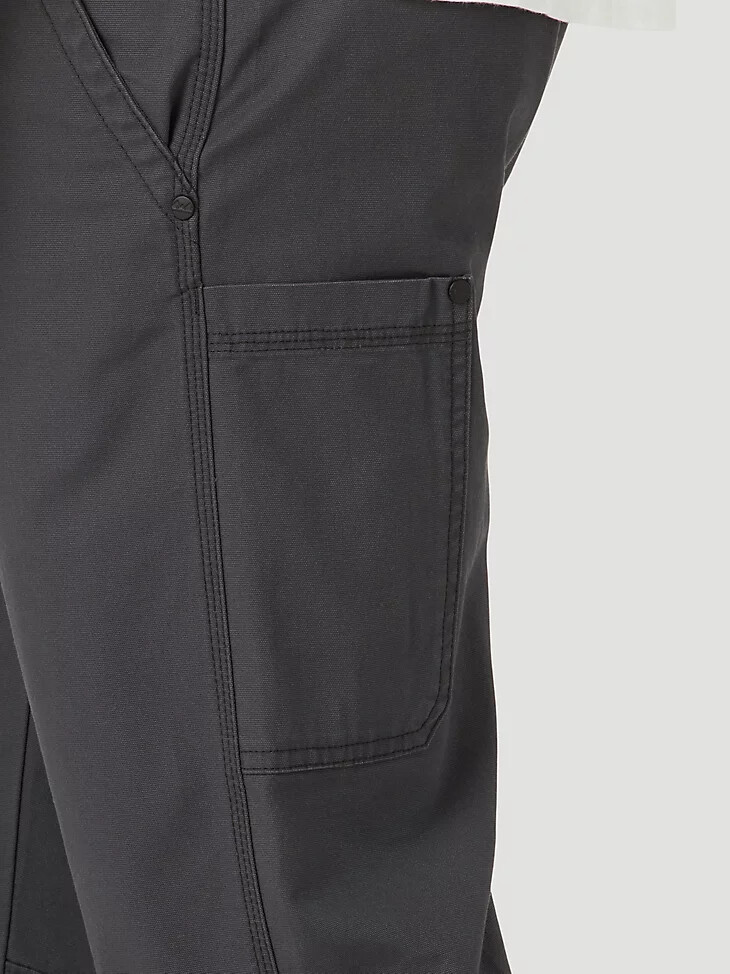 pantalón utilitario resistente para exteriores wrangler para hombre color antracita