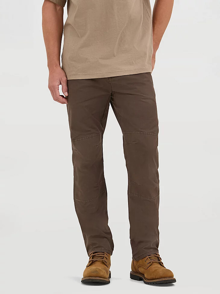 pantalón de trabajo utilitario wrangler riggs workwear color café