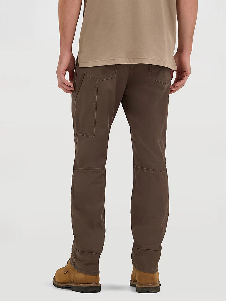 pantalón de trabajo utilitario wrangler riggs workwear color café