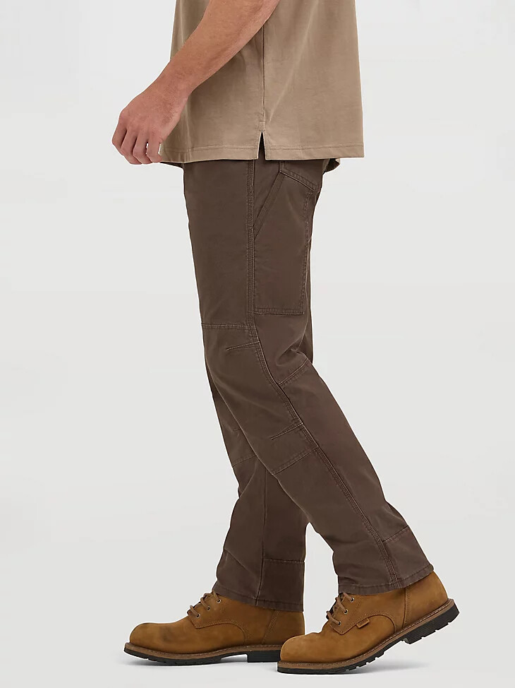 pantalón de trabajo utilitario wrangler riggs workwear color café
