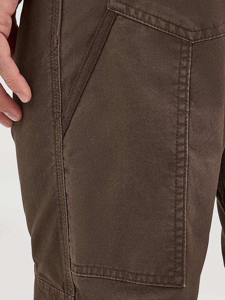 pantalón de trabajo utilitario wrangler riggs workwear color café