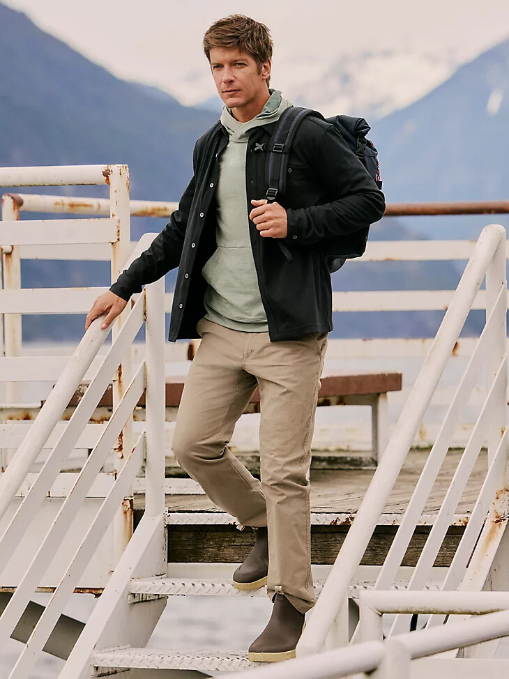 pantalón chino para exteriores para hombre color atigrado