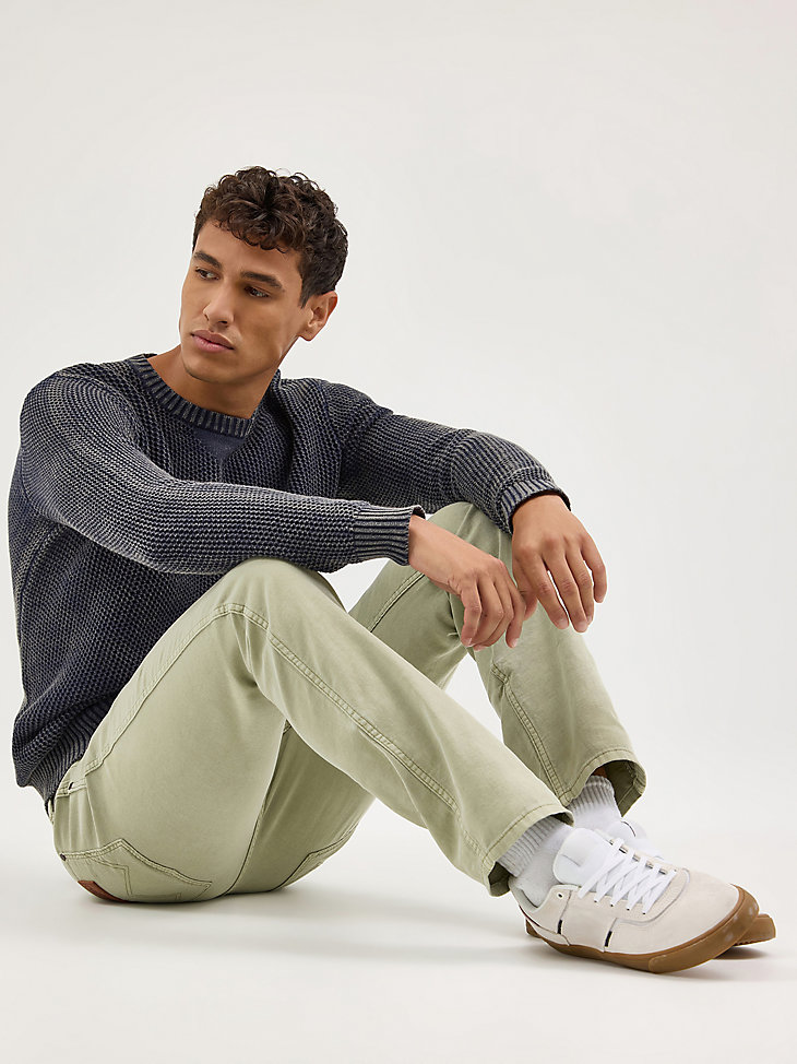 pantalón recto greensboro para hombre color té