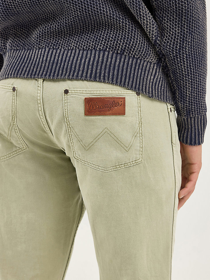 pantalón recto greensboro para hombre color té