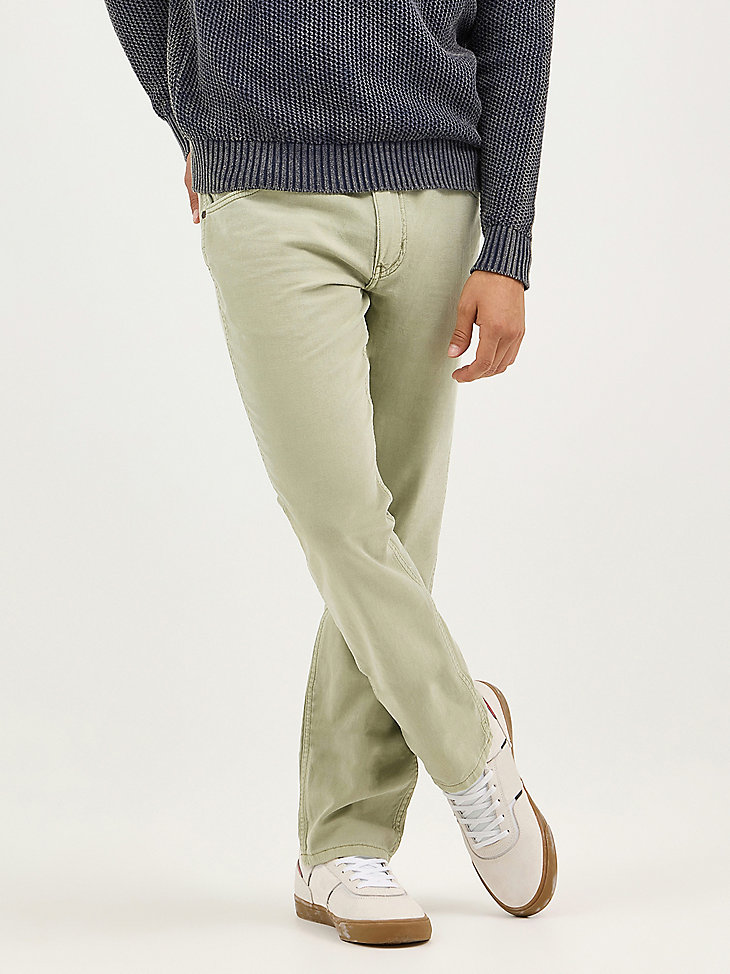 pantalón recto greensboro para hombre color té