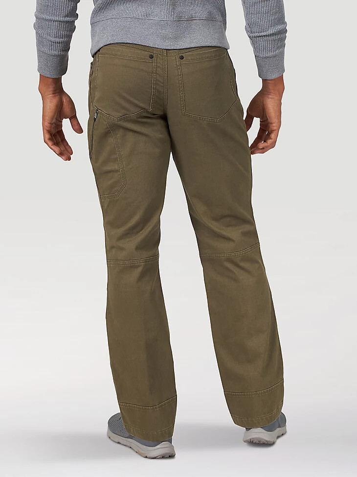 pantalón utilitario wrangler atg jackson para hombre color tortuga marina