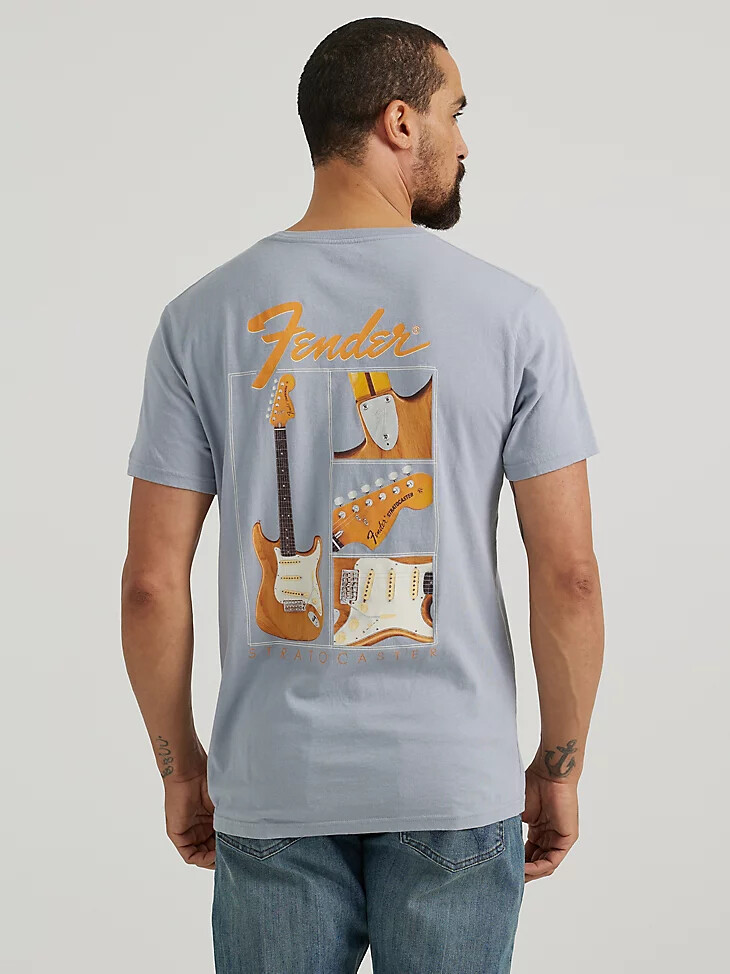 camiseta gráfica fender tradewinds para hombre