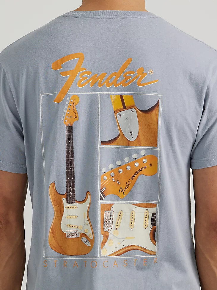 camiseta gráfica fender tradewinds para hombre