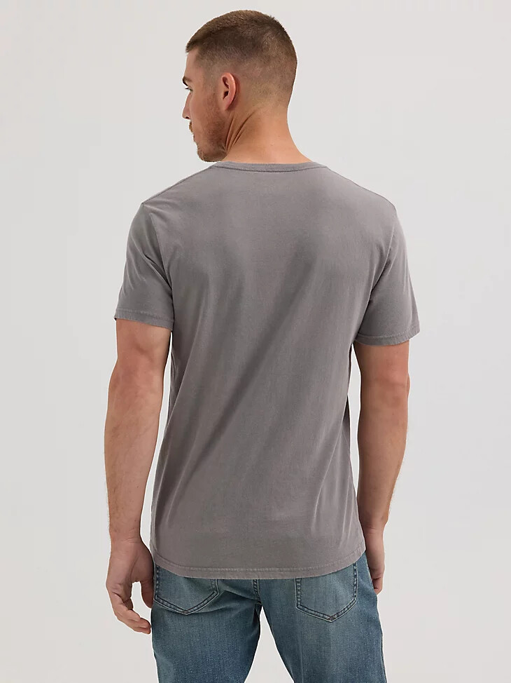 camiseta para hombre de outlaw willie nelson en peltre