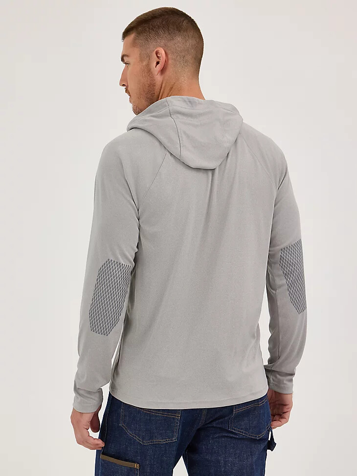 camiseta técnica wrangler riggs workwear para el sol ultimate grey