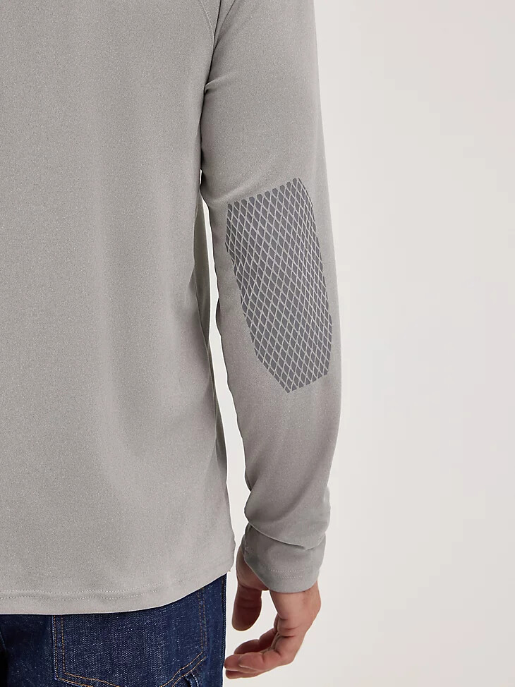 camiseta técnica wrangler riggs workwear para el sol ultimate grey