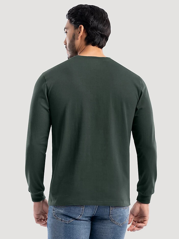camiseta de trabajo pesada para hombre spruce