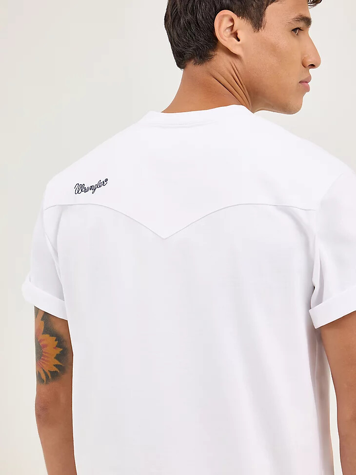 camiseta blue bell para hombre color blanco