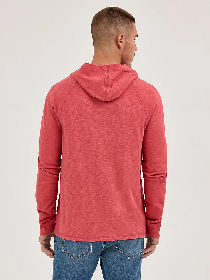 sudadera ligera con capucha para hombre cardinal