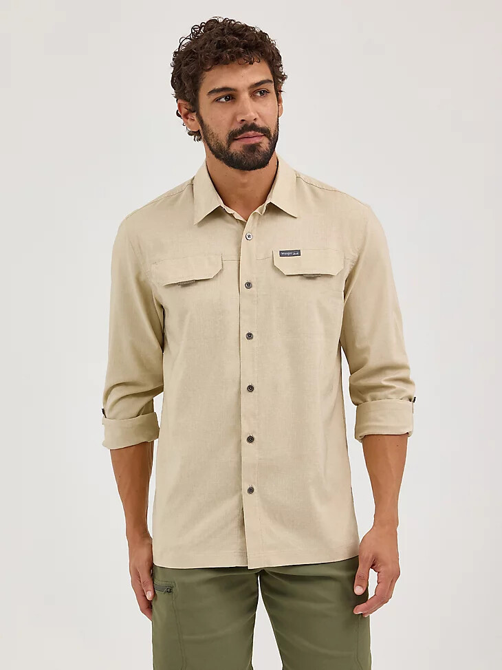 camisa de senderismo para hombre pelican