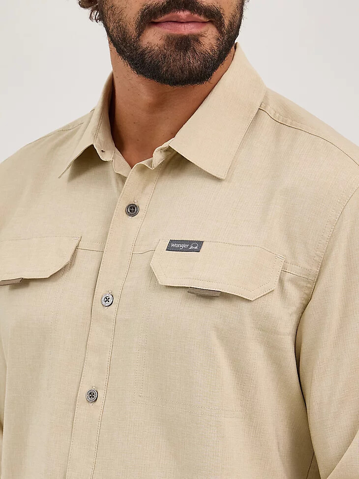 camisa de senderismo para hombre pelican