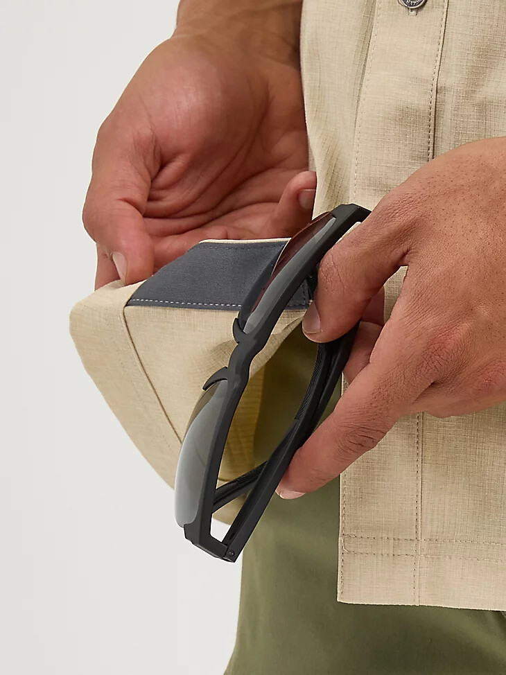 camisa de senderismo para hombre pelican