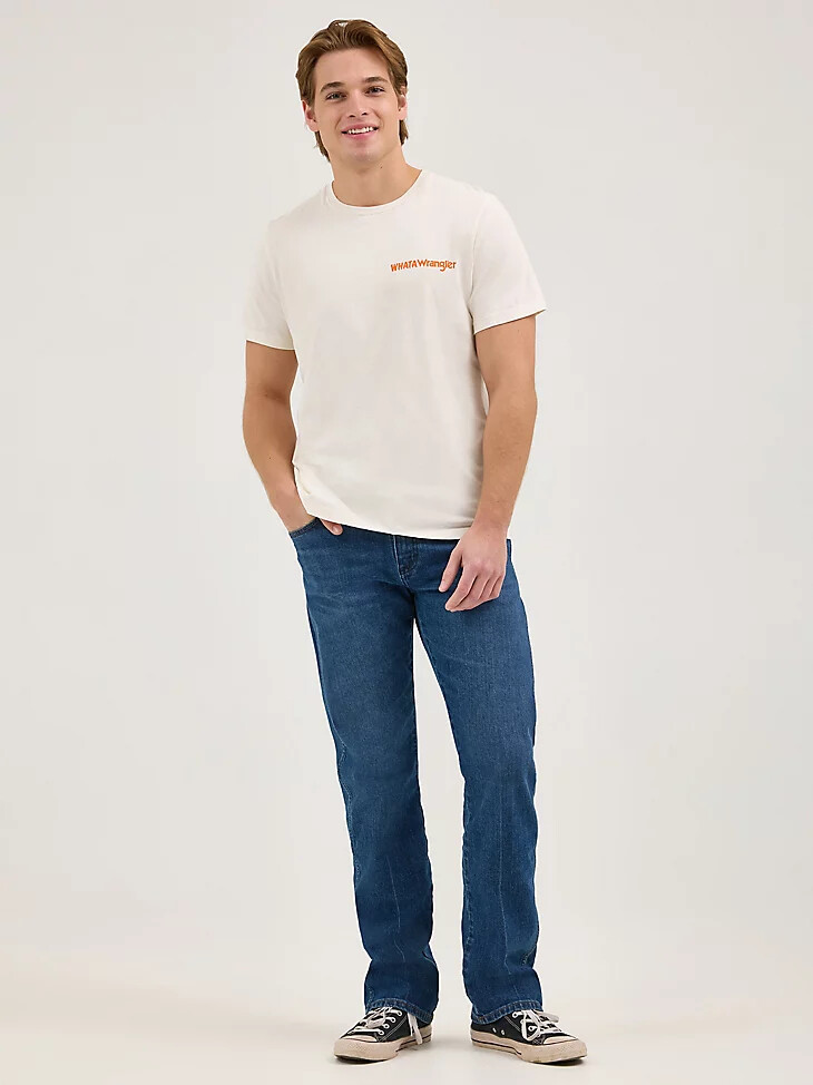 camiseta para hombre like you like it de wrangler x whataburger color malvavisco
