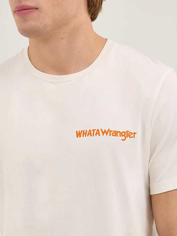 camiseta para hombre like you like it de wrangler x whataburger color malvavisco