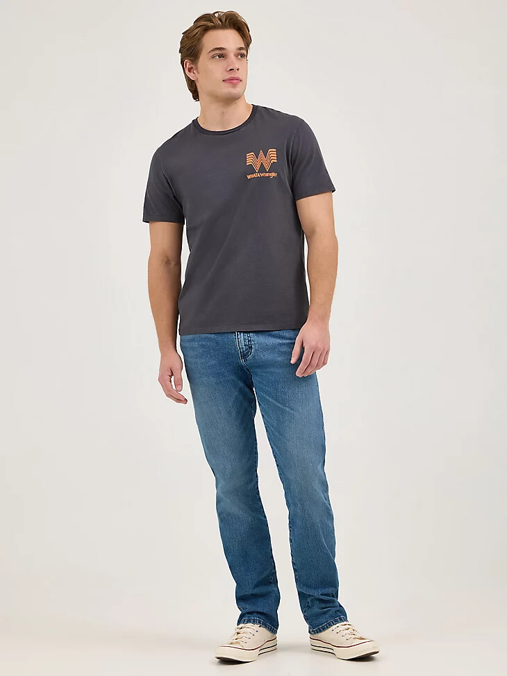 camiseta wrangler x whataburger ingredient para hombre color negro descolorido