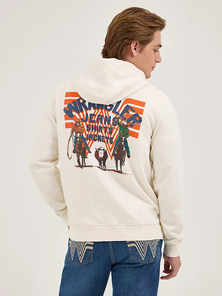 sudadera con capucha wrangler x whataburger para hombre marshmallow