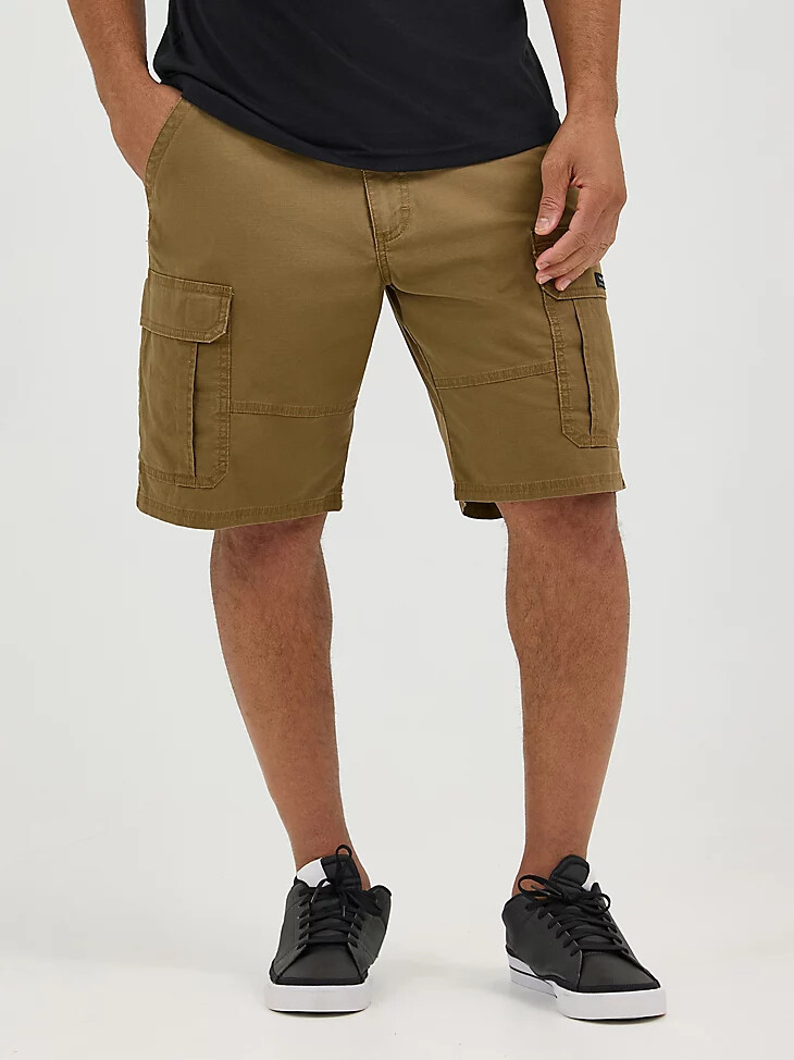 pantalón corto cargo premium five star para hombre color canguro