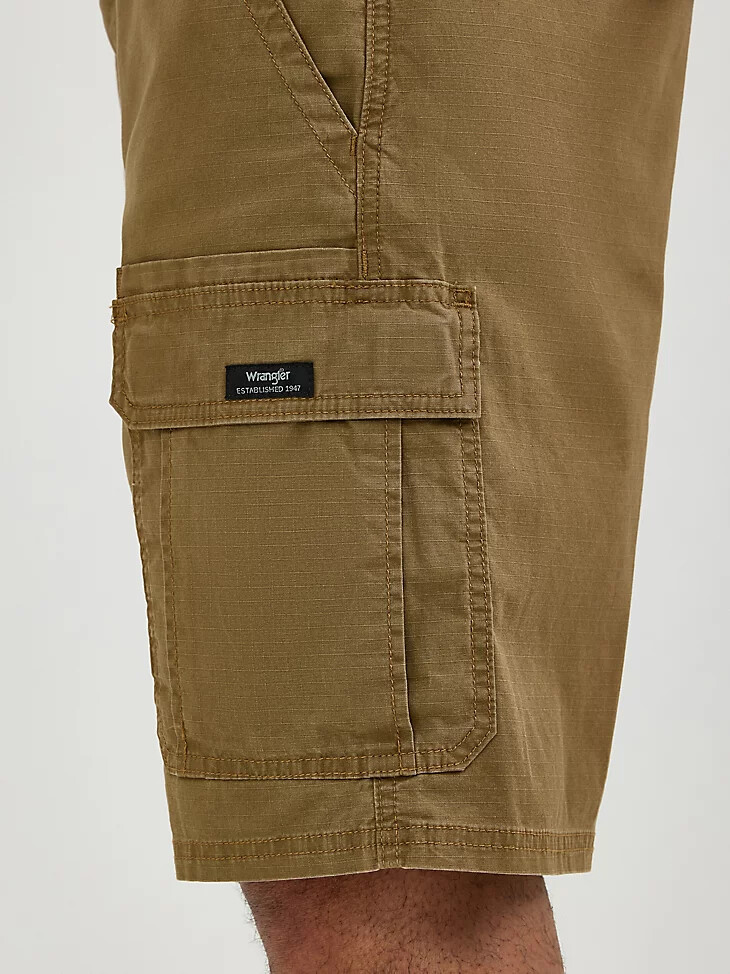 pantalón corto cargo premium five star para hombre color canguro