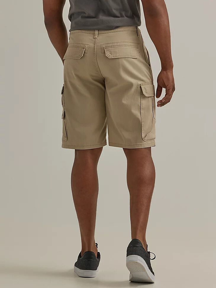 pantalón corto cargo apilado premium five star de sarga wrangler para hombre