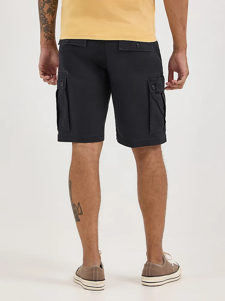 pantalón corto cargo elástico antidesgarro para hombre caviar