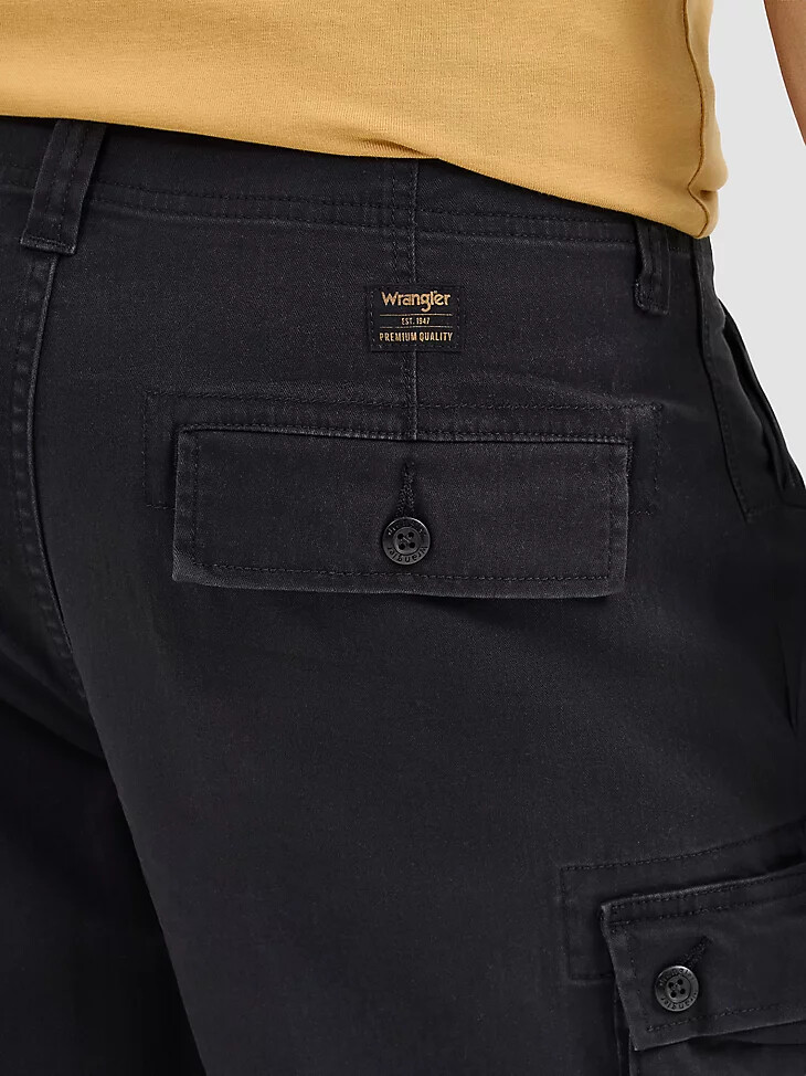 pantalón corto cargo elástico antidesgarro para hombre caviar