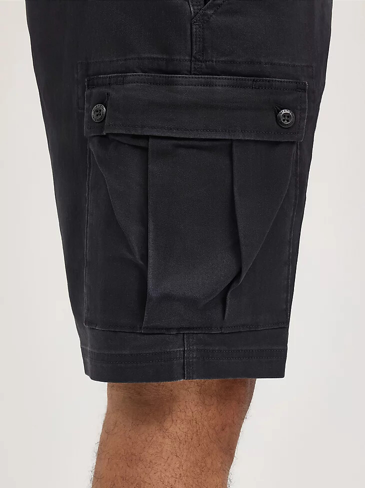 pantalón corto cargo elástico antidesgarro para hombre caviar